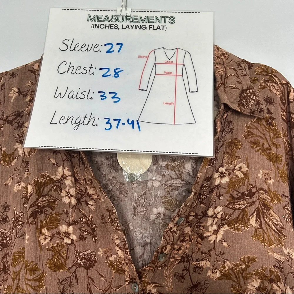 Oddi Boho Tiered Floral‎ Dress - Picture 8 of 9